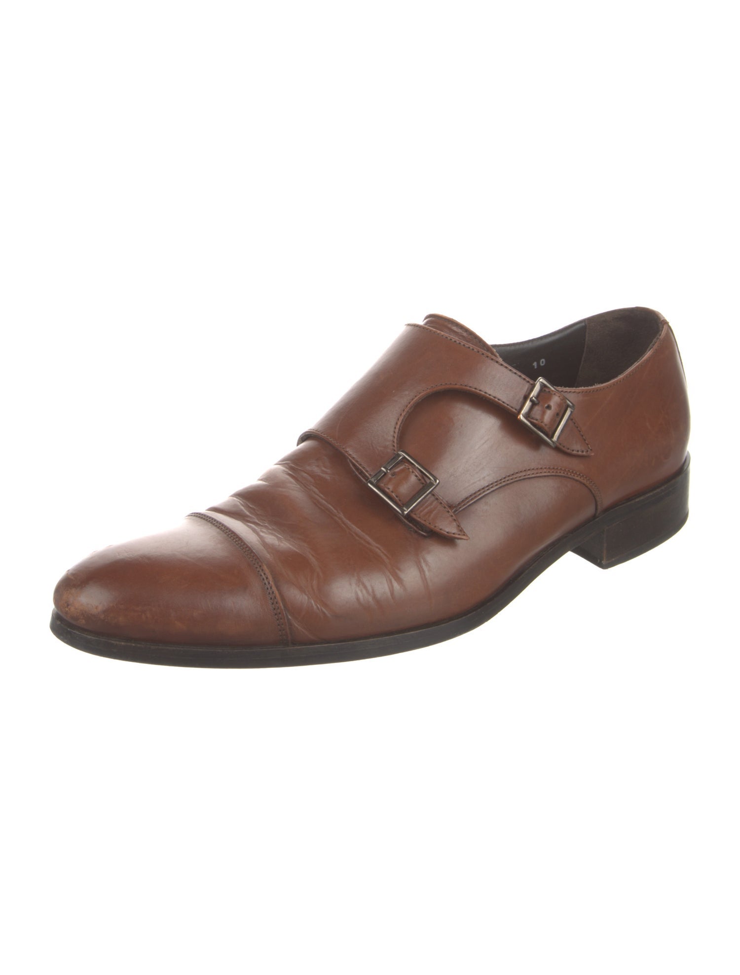 To Boot New York Leather Monk Straps